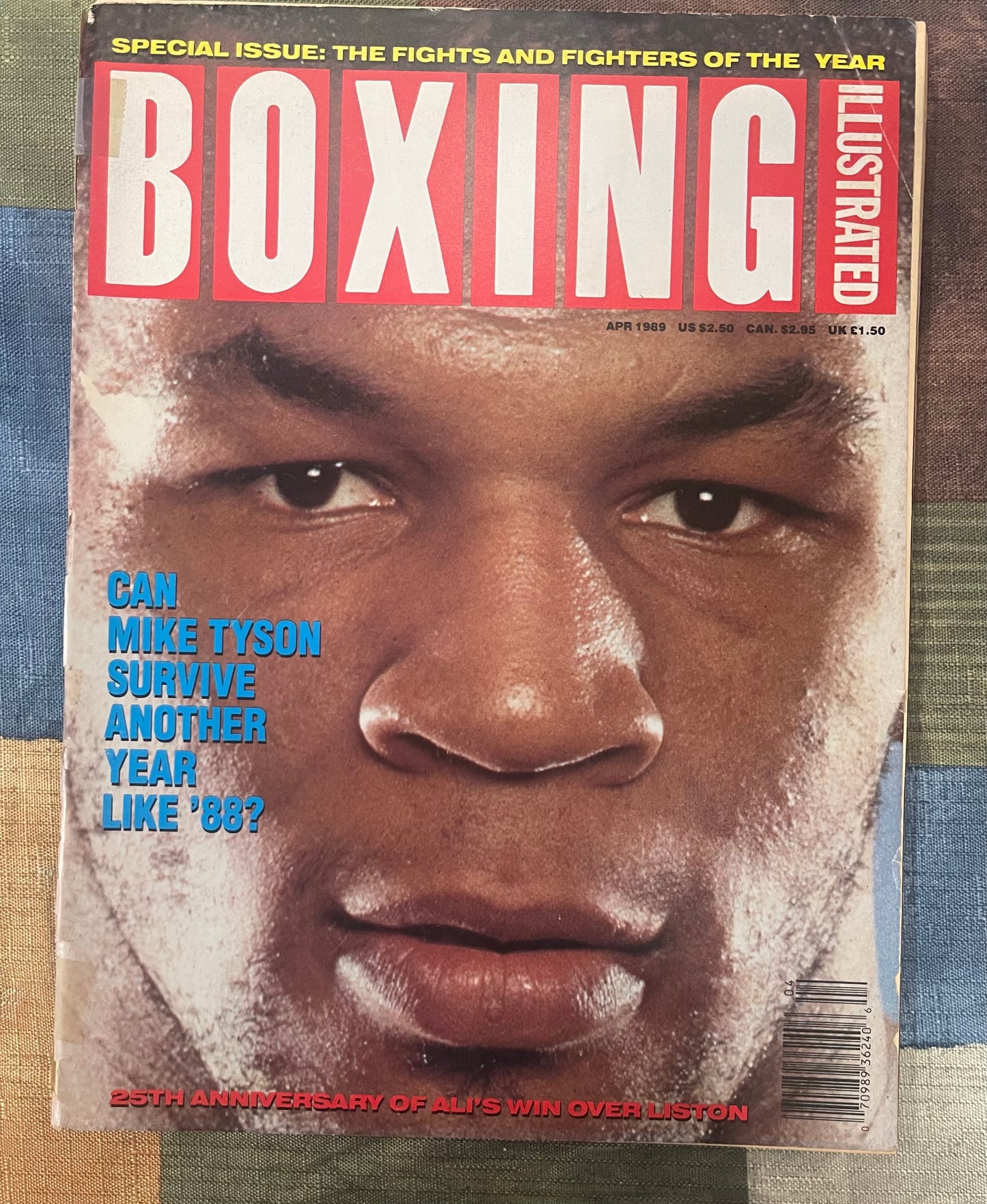 04 1989 Boxing Illustrated Mike Tyson