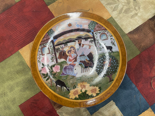 1981  Hedi Keller German Collector Plate -  Ruckkehr nach Galilaa - Return To Galilee (P006)