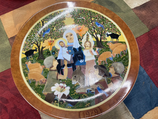 1979 Hedi Keller Collector Plate - Worship & Adoration (P04)