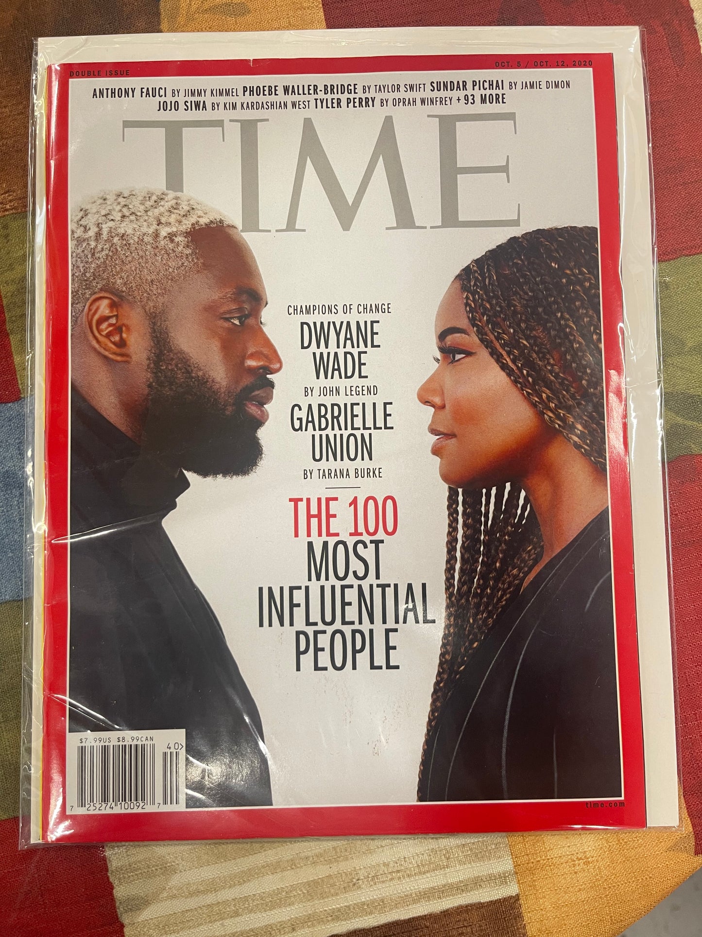 2020 10 05 TIME - Dwyane Wade & Gabrielle Union