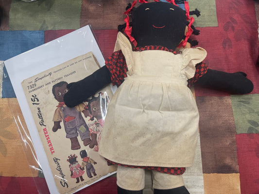 1947 Piccaninny pattern and doll set