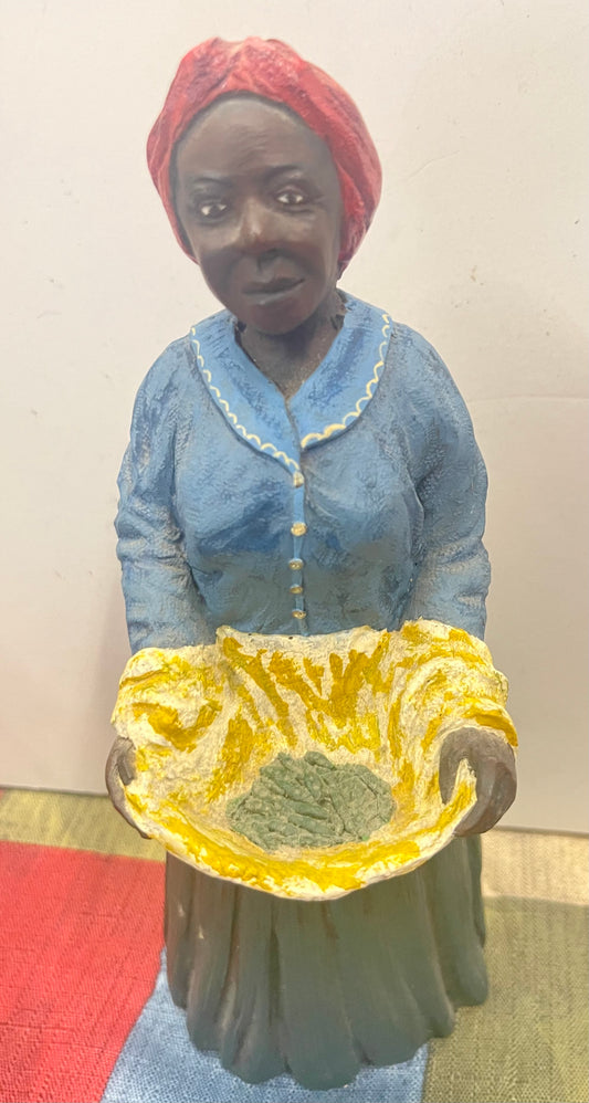 Washer woman figurine