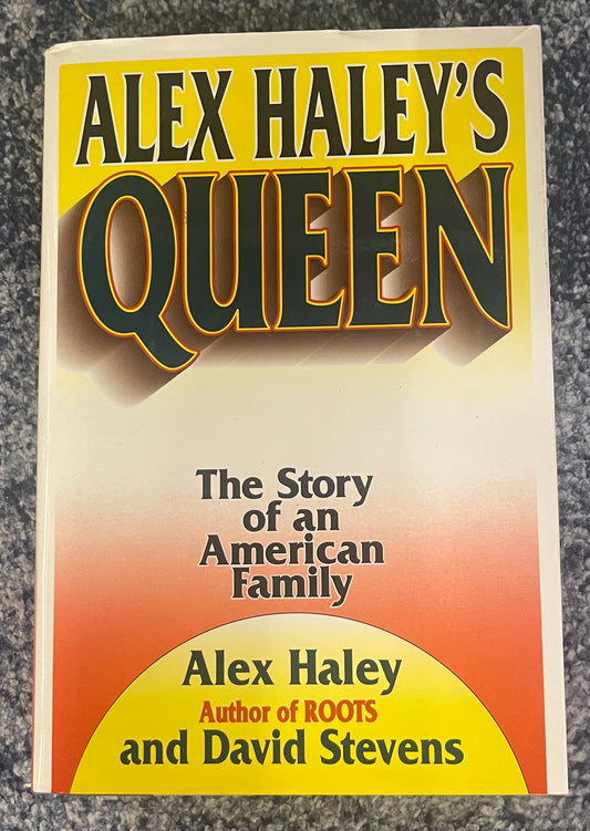 QUEEN by Alex Haley First Edition 1993 Doubleday Hardcover/DJ