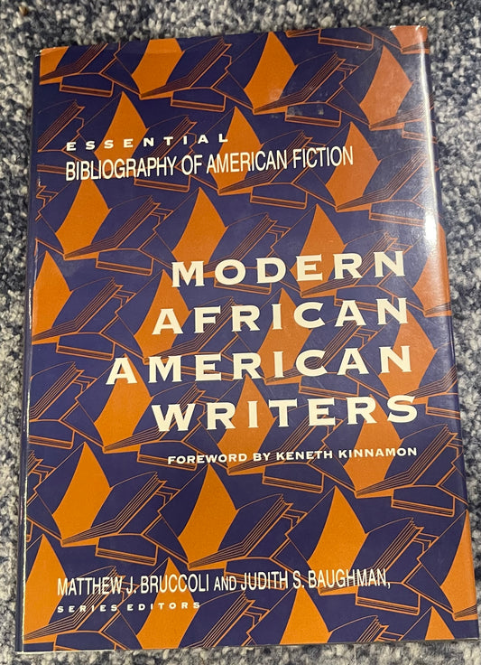 Essential bibliography of American Fiction - Modern African American Writers