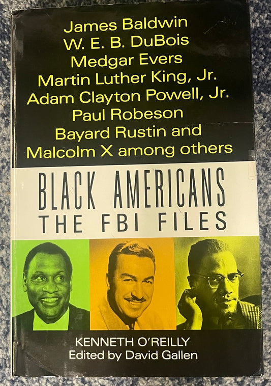 Black Americans: The FBI File