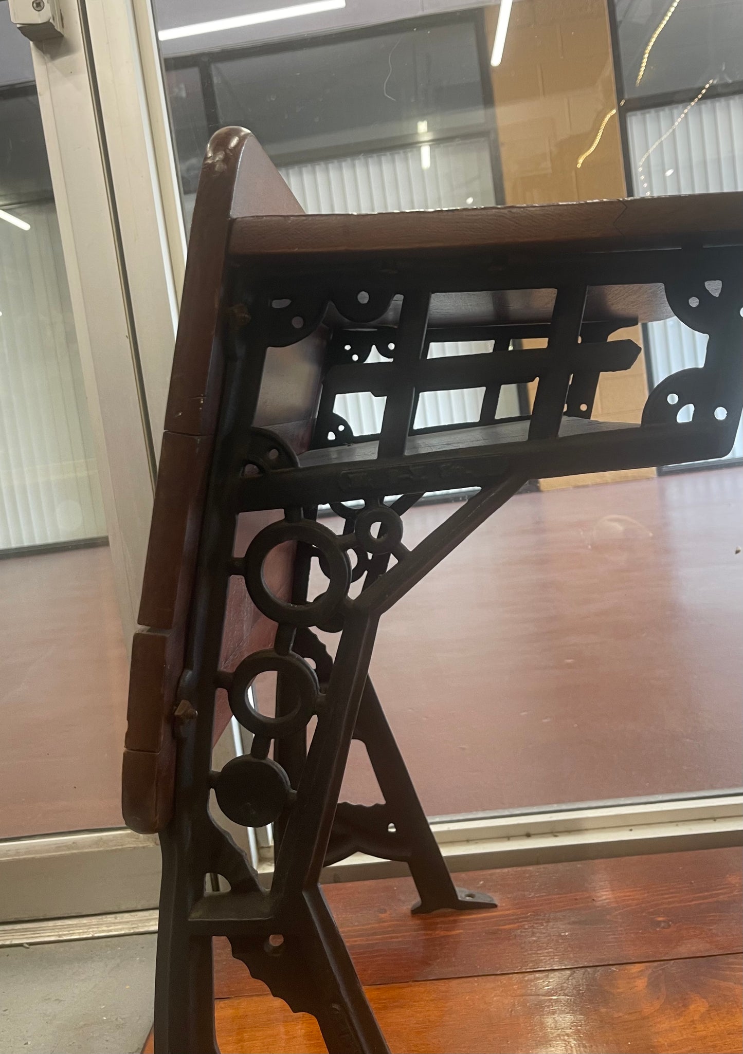 Vintage Real Wood School Desk