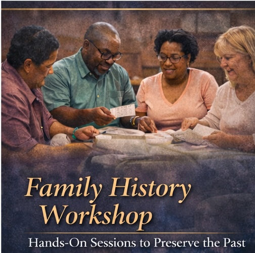 History Detectives: Your Role in Preserving the Past (Interactive Workshop)
