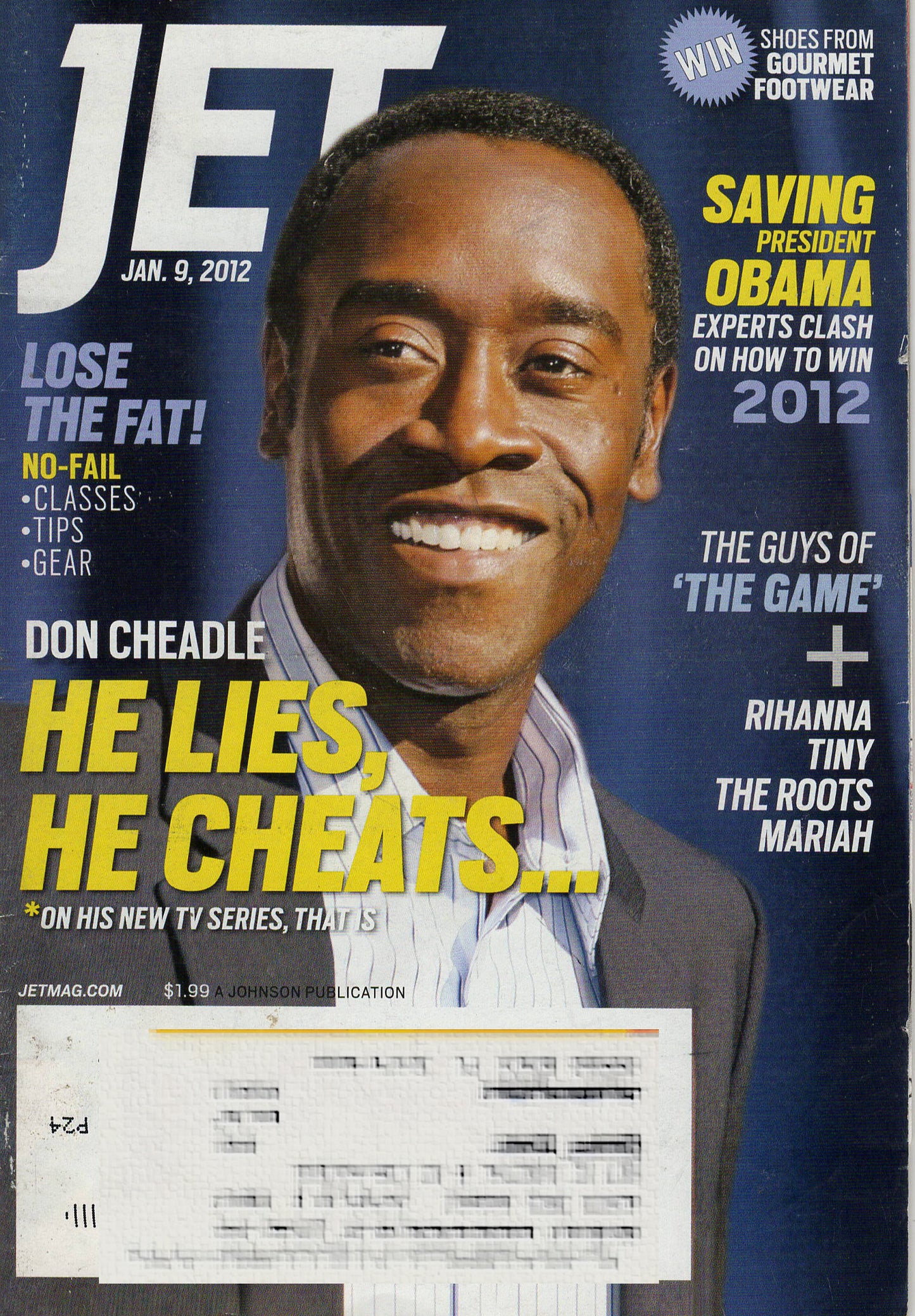 01 09 2012 JET Magazine - Don Cheadle