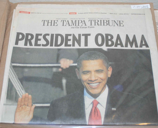 01 21 2009 Obama Tampa Tribune