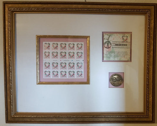 01 29 1999 FDC Loveland OH Framed