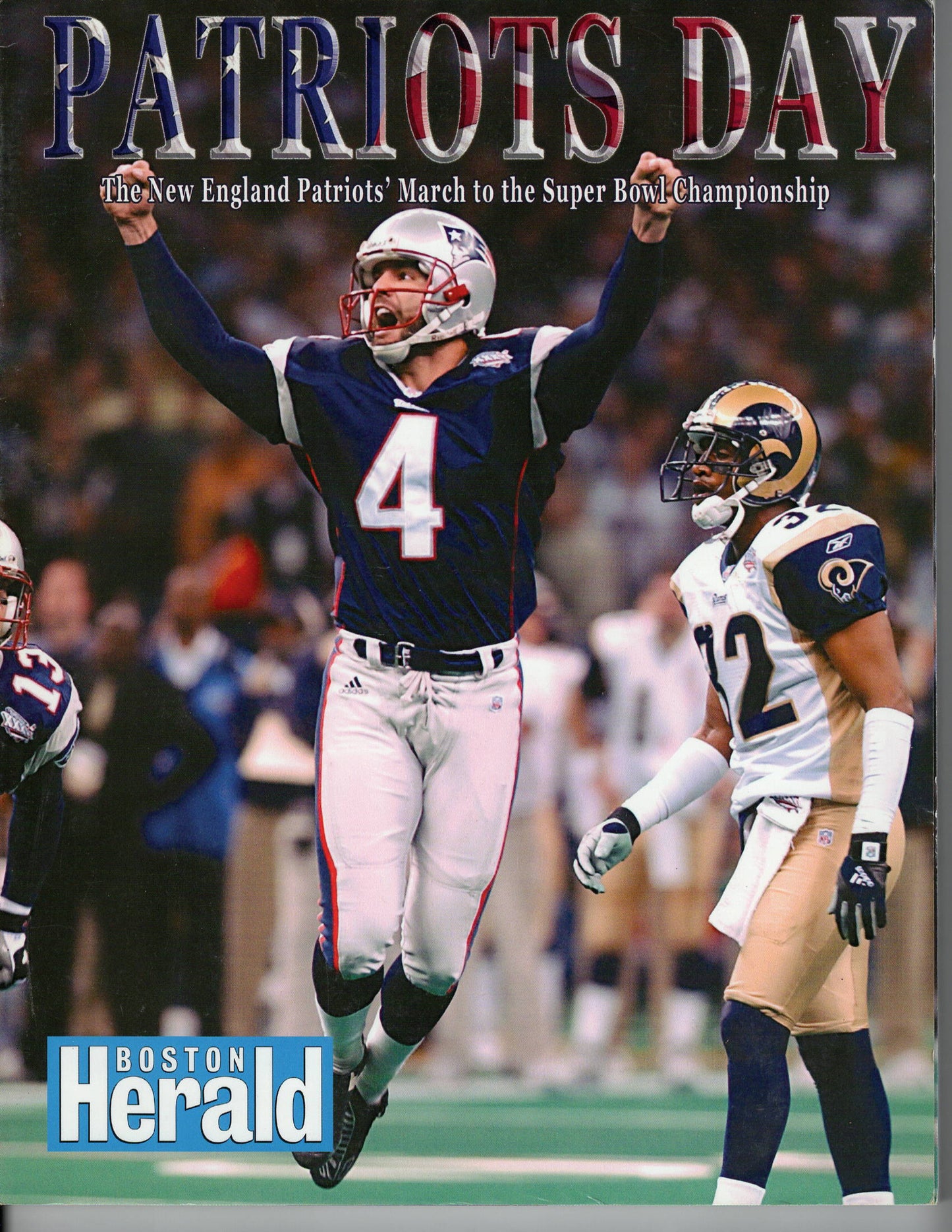 02 03 2002 Super Bowl Patriots Day