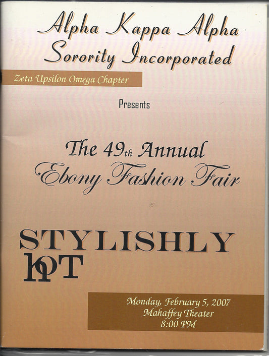 02 05 2007 AKA 49th Annual Ebony Fashion Fair