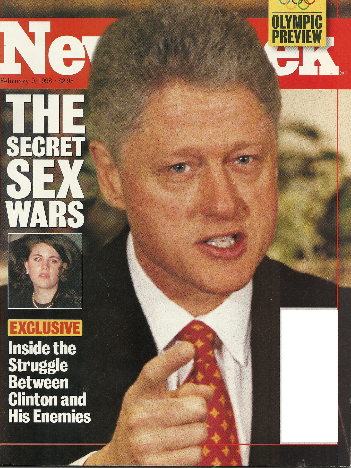 02 09 1998 Newsweek Bill Clinton