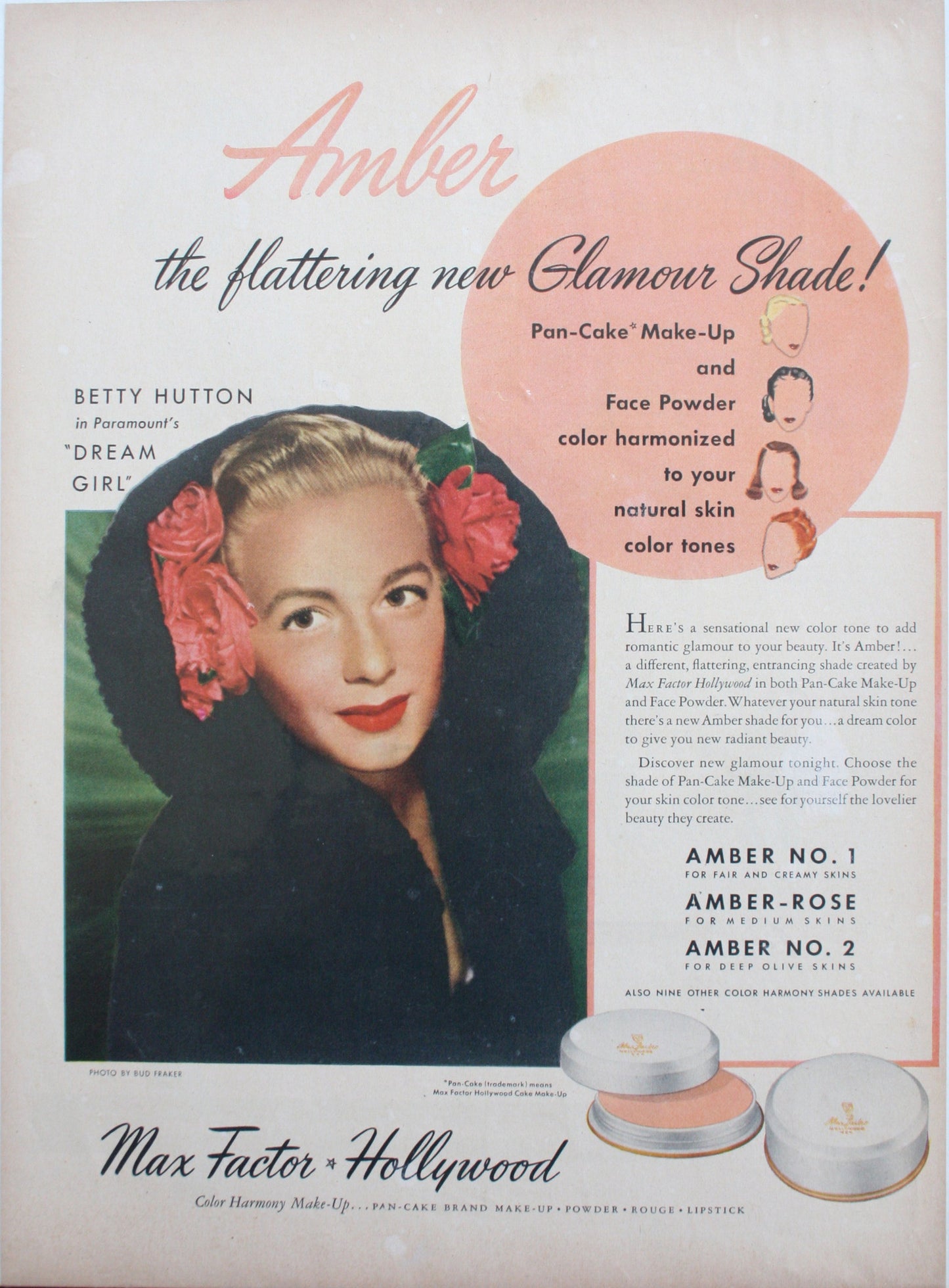 02 26 1915 BD Betty Hutton Max Factor