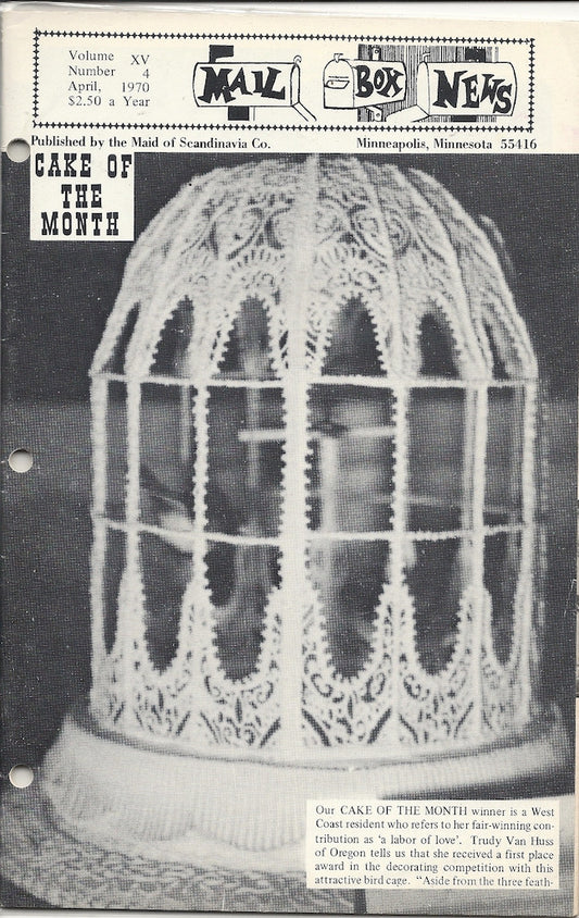 04 00 1970 Mail Box News Cake of the Month