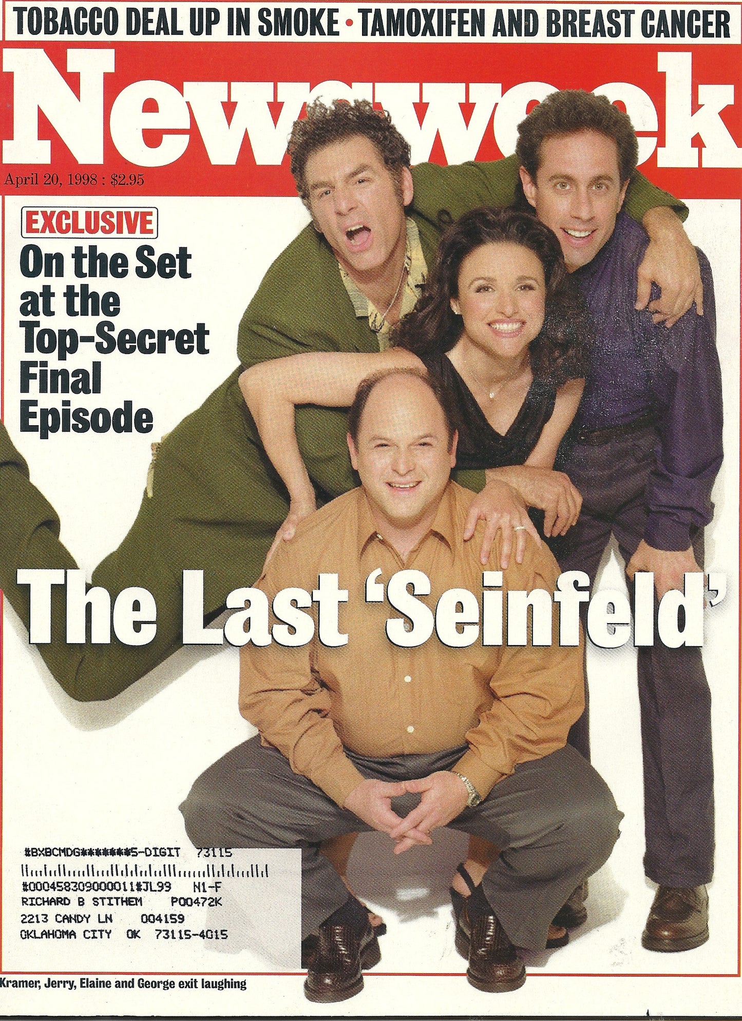 04 20 1998 Newsweek Seinfeld