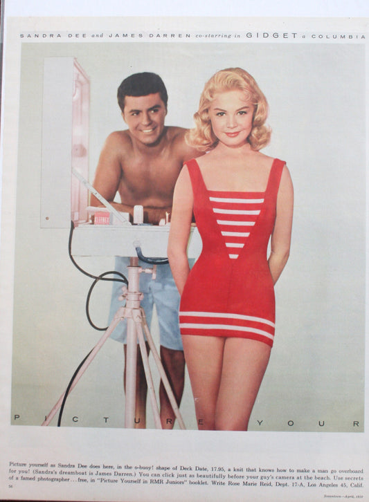 04 23 1942 BD Sandra Dee * James Darren