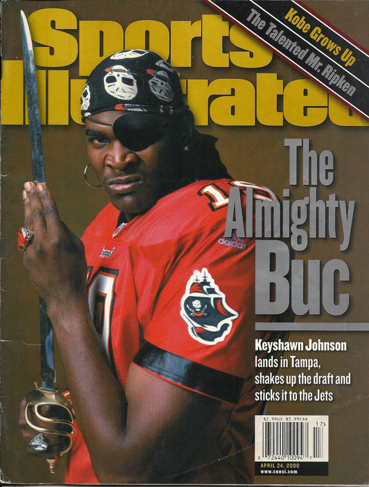 04 24 2000 Sports Illustrated Keyshawn Johnson