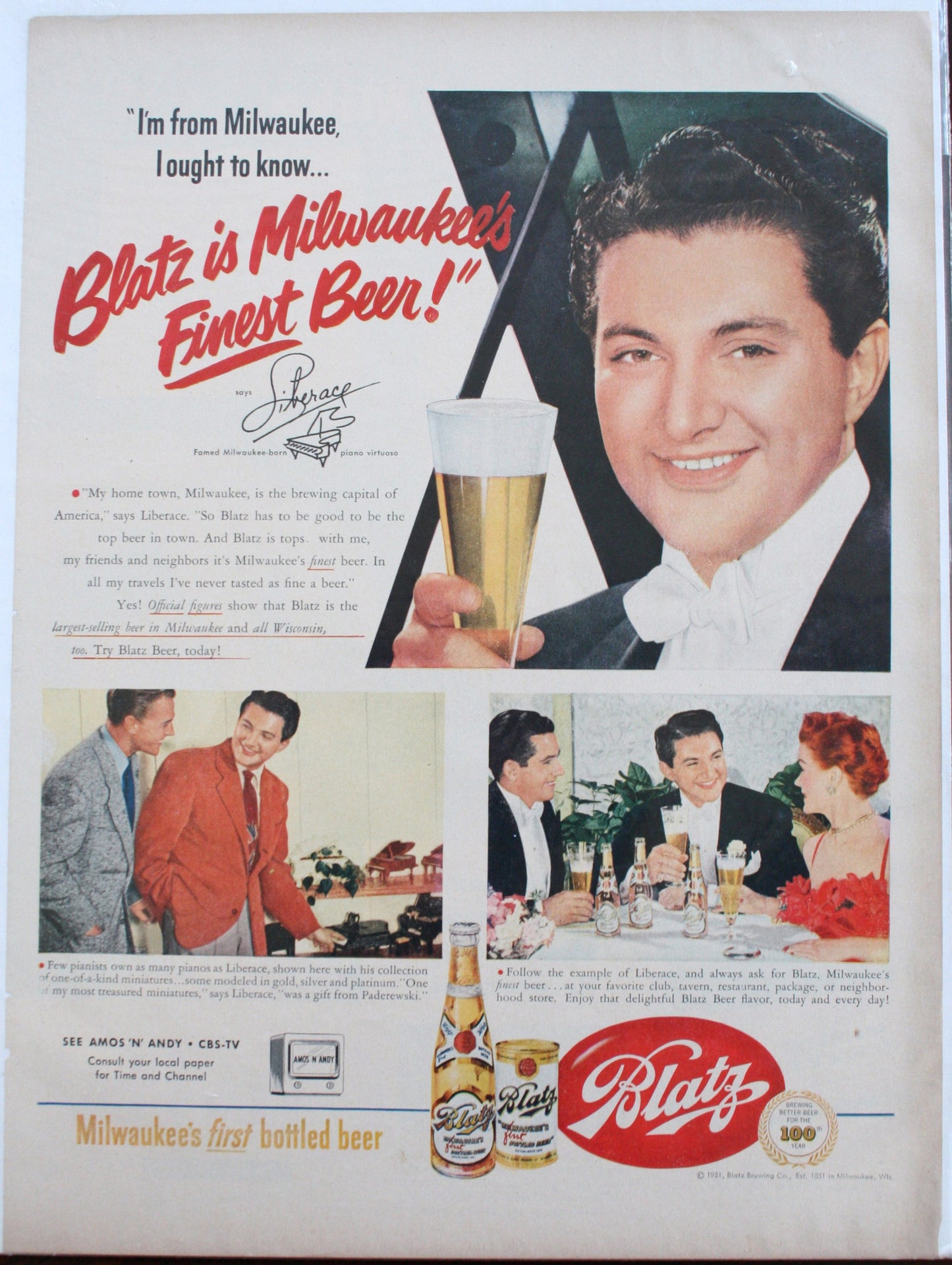 05 16 1919 BD Liberace