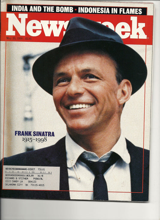05 25 1998 Newsweek Frank Sinatra