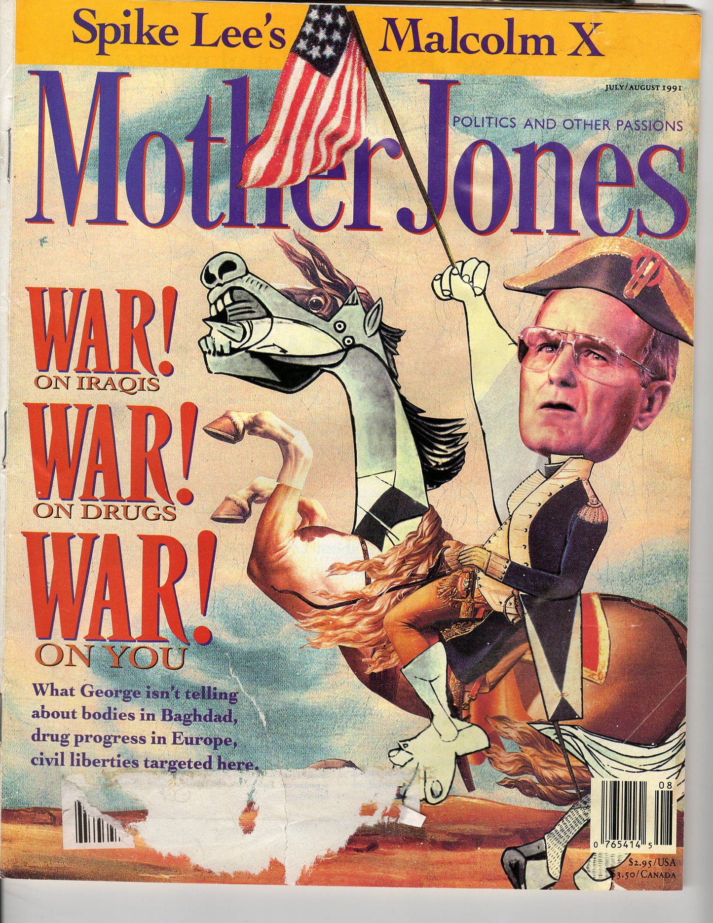 07 00 1991 Mother Jones - George Bush