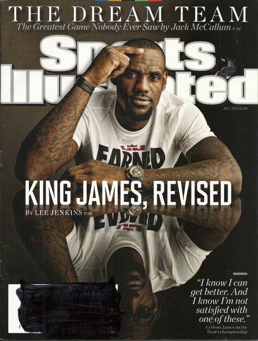 07 02 2012 Sports Illustrated LeBron James