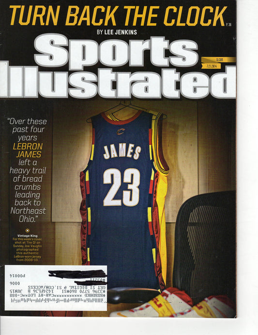 07 21 2014 Sports Illustrated Lebron James