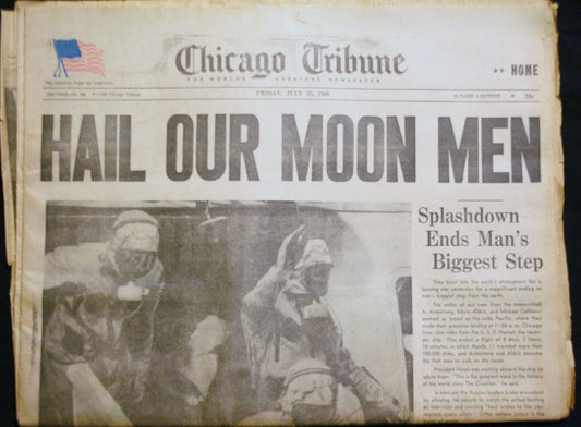 07 22 1969 NEWS Hail Our Moon Men