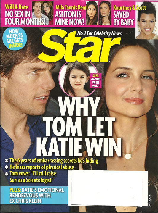 07 23 2012 Star Tom and Kate