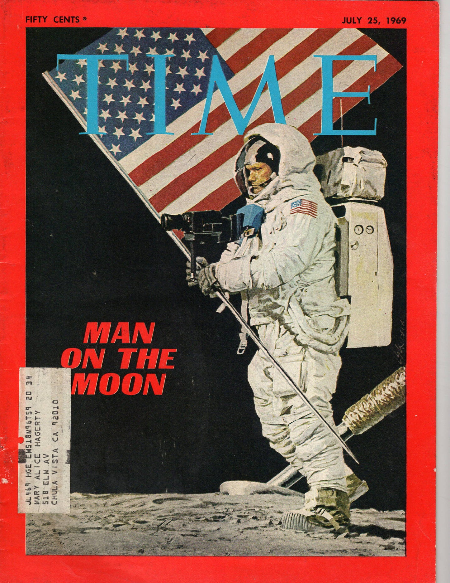 07 25 1969 Time Man on the Moon