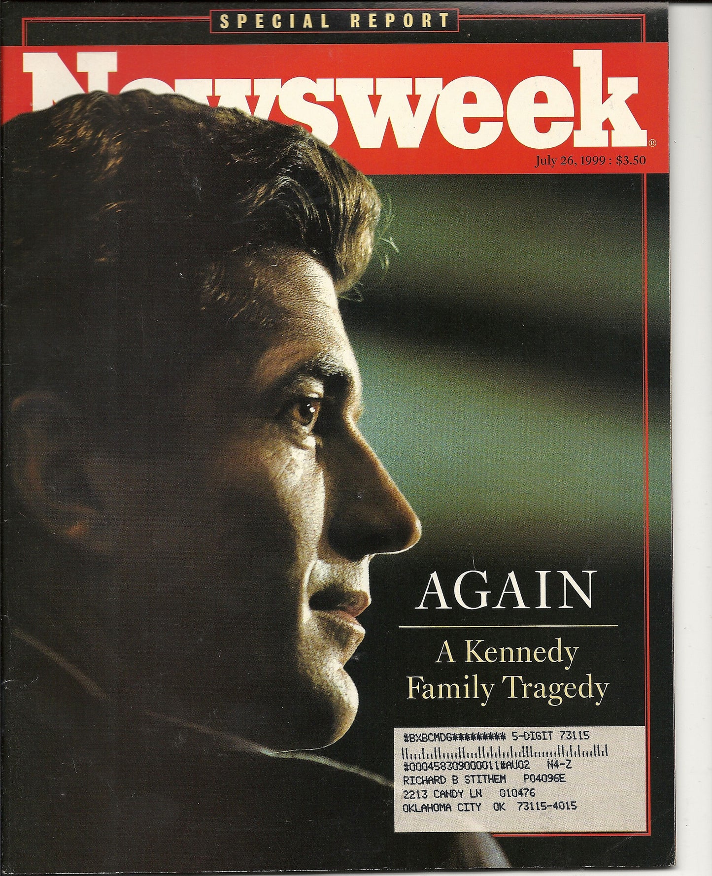 07 26 1999 Newsweek JF Kennedy Jr
