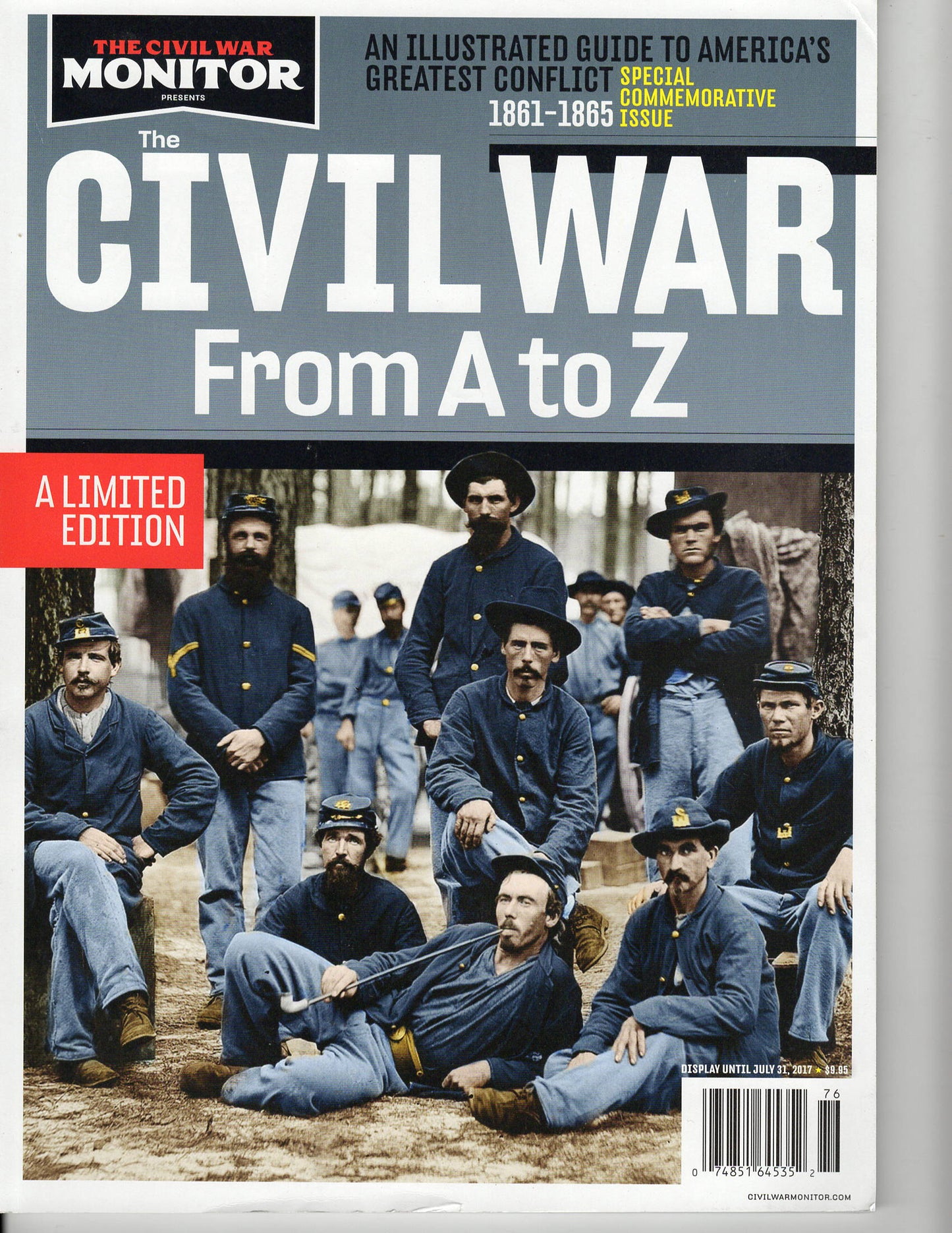 07 31 2017 The Civil War Monitor - Civil War From A to Z