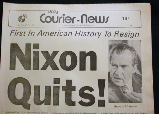 08 08 1974 NEWS Richard Nixon