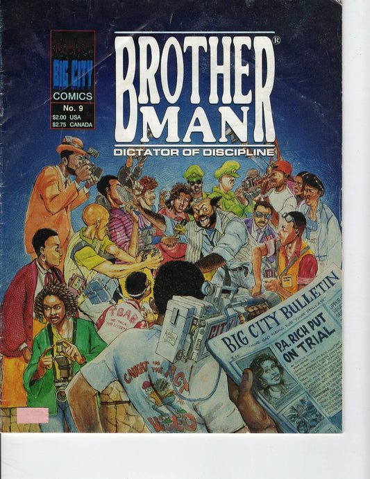 09 00 1993 Brother Man Comic