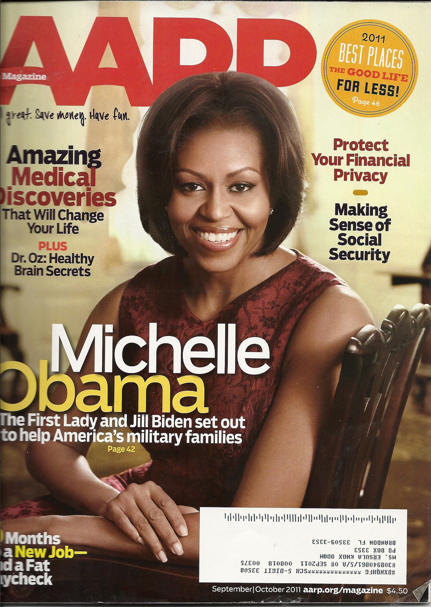 09 00 2011 AARP Michelle Obama