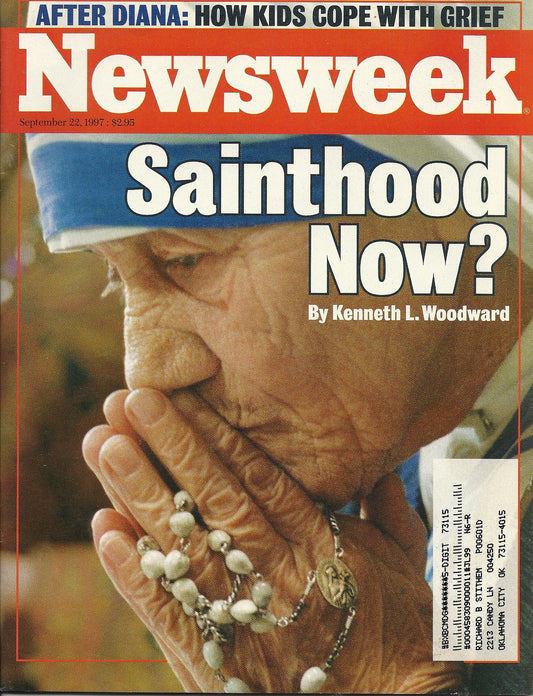 09 22 1997 Newsweek Mother Theresa