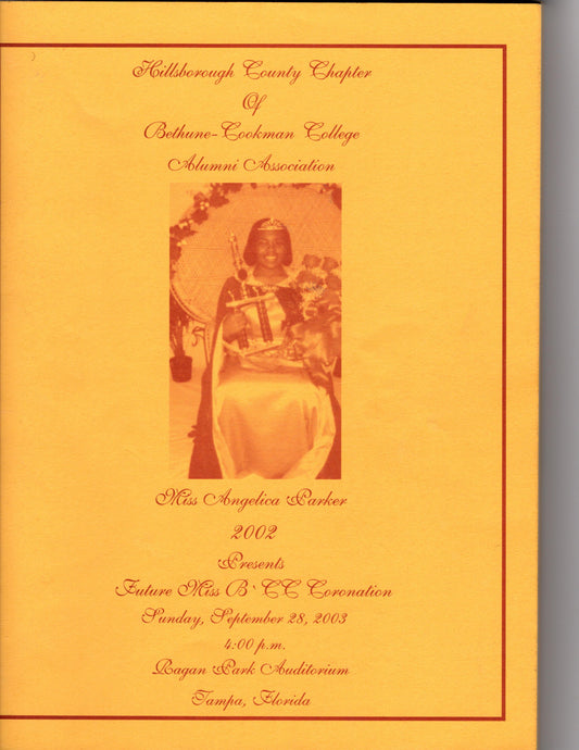 09 28 2003 Bethune Cookman Coronation