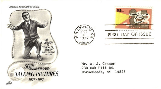 1977.10.06 FDC Al Jolson