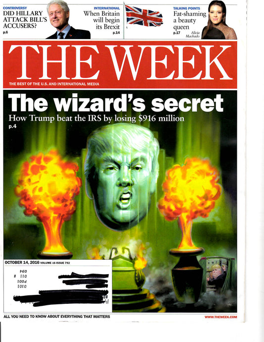 10 14 2016 The Week Donald Trump