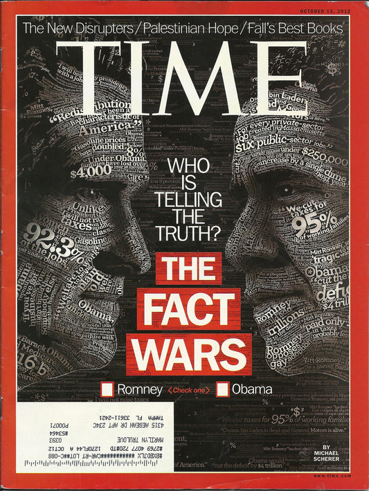 10 15 2012 Time Mitt Romney vs Barack Obama