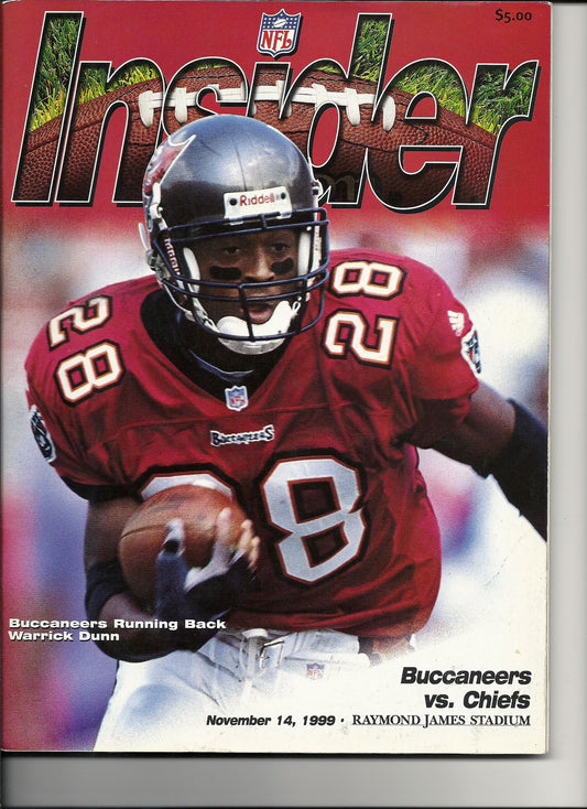 11 14 1999 NFL Insider Warrick Dunn