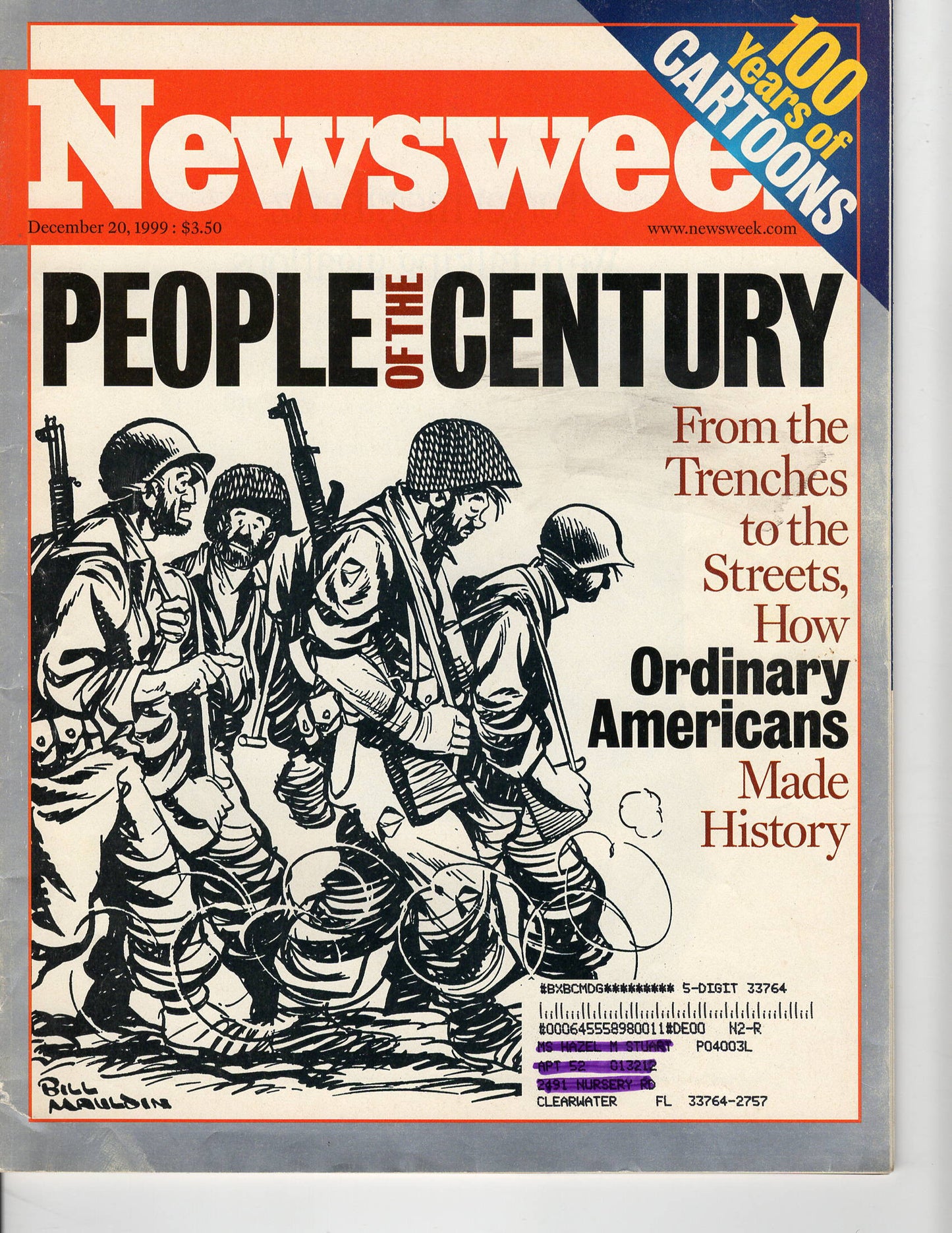 12 20 1999 Newsweek People of the Century
