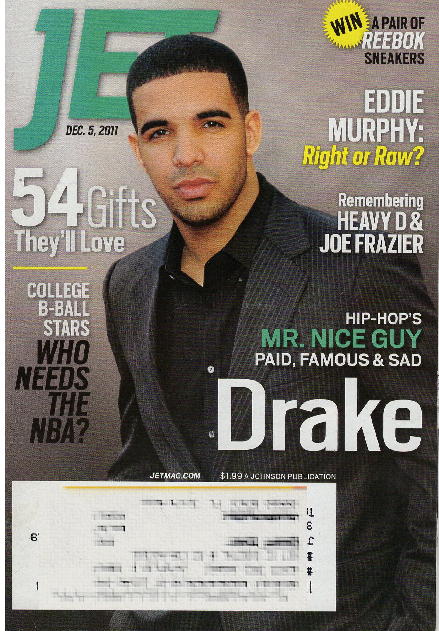 11 21 2011 JET Magazine - Drake