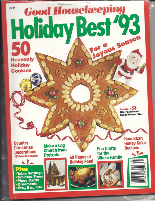 12 31 1993 Good Housekeeping Holiday Cookies