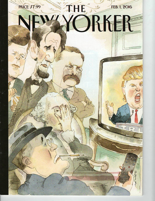 02 01 2016 New Yorker - Trump