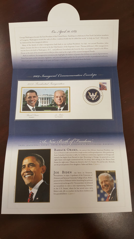 01 20 2009 FDC WH Obama Inauguration Day