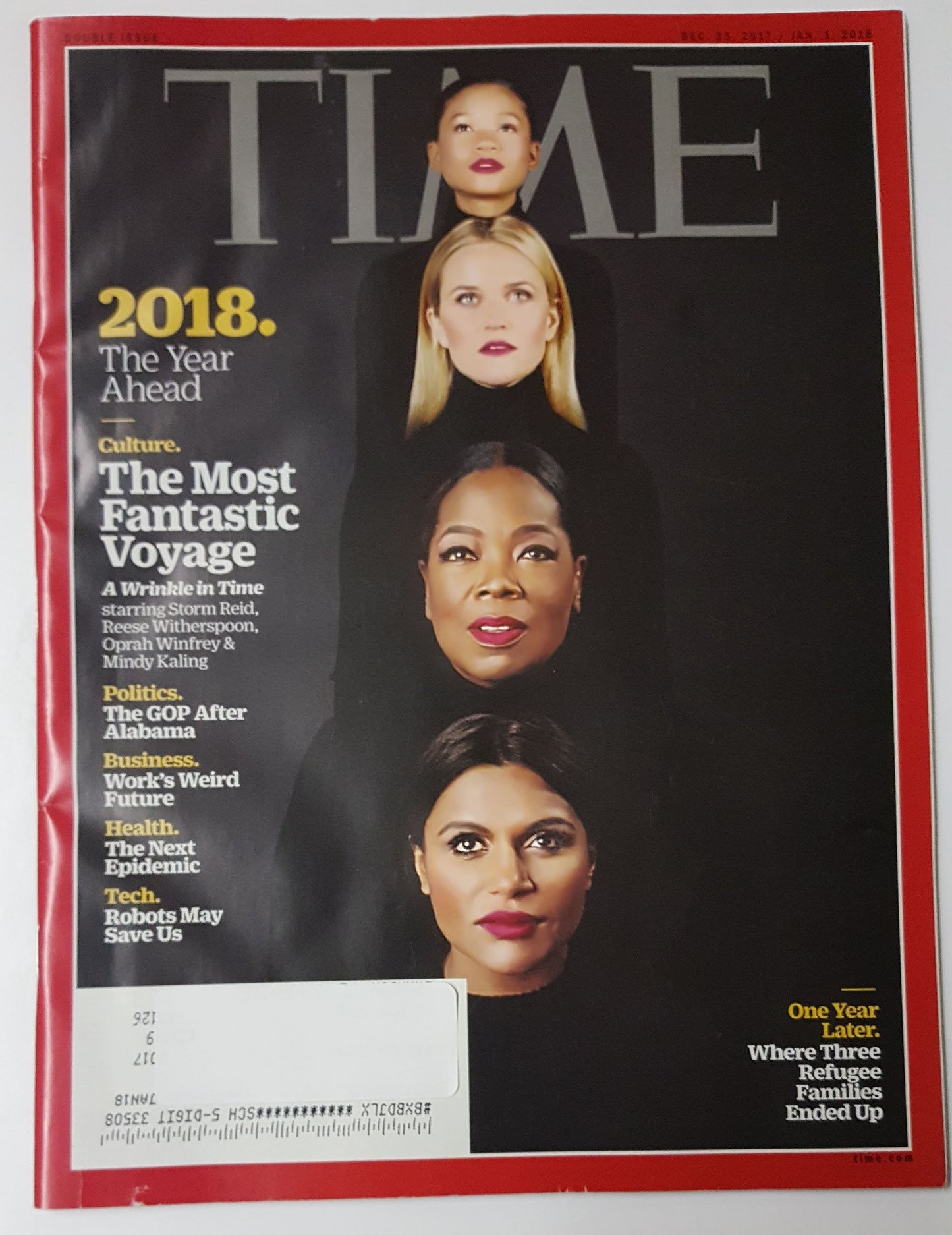 2018 TIME MAGAZINES - YOUR CHOICE