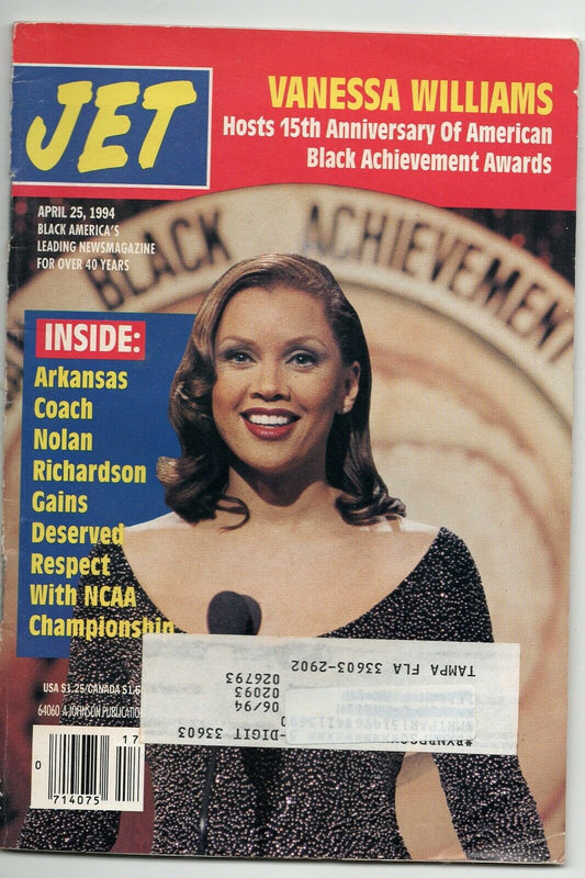 04 25 1994 Jet Magazine Vanessa Williams