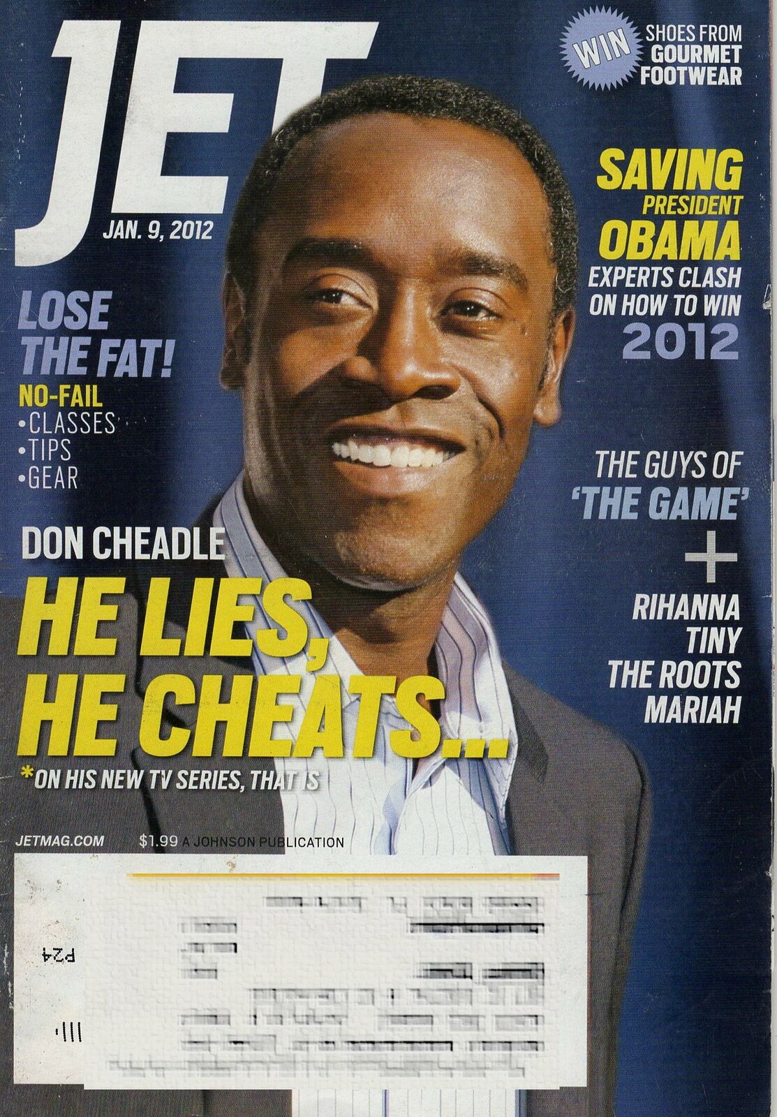 04 18 2005 JET Magazine Attorney Johnnie L. Cochran Jr.