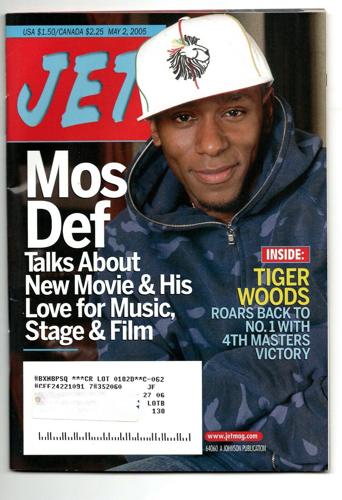 05 02 2005 JET Magazine Mos - Def Tiger Woods